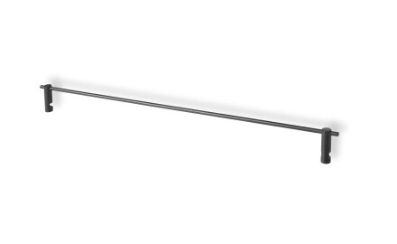 CLASSIC-Reling 50 für Glasregal 07.80160 / mattschwarz