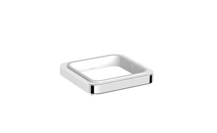 NEXT – Einzelhalterung, für die Arbeitsplatte / * Glas separat zu bestellen / Chrom