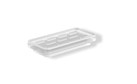 NEXT – Seifenschale ohne Griff / mattes Glas