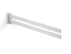 MILANO – Handtuchhalter / zweiarmig, schwenkbar / Chrom