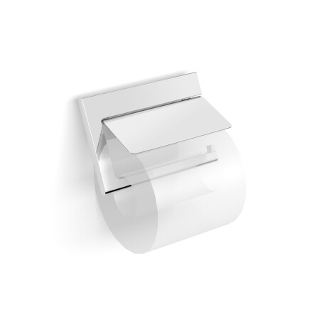 MILANO – Toilettenpapierhalter / schwenkbar mit Abdeckung / Chrom #1