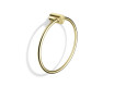 MEGAN – Handtuchhalter / gebürstetes Champagner-Gold