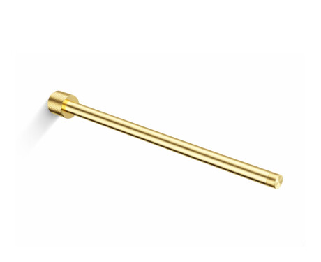 MEGAN – Handtuchhalter / senkrecht, einzeln / gebürstetes Champagner-Gold