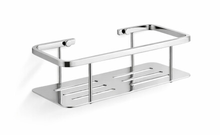 Korb – Badezimmerregal 25x11x7 / polierter Stahl