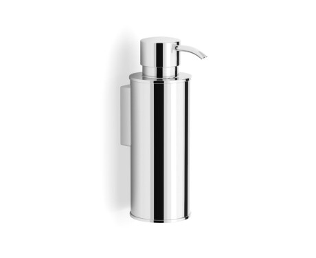 Flüssigseifenspender 0,25 l / rund / verchromt