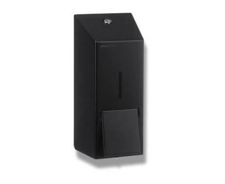 Flüssigseifenspender 0,8 l, Serie R1 / mattschwarz