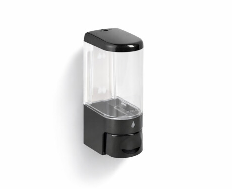 Flüssigseifenspender 0,25 l / ABS, schwarz glänzend