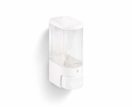 Flüssigseifenspender 0,25 l / ABS, weiß, glänzend