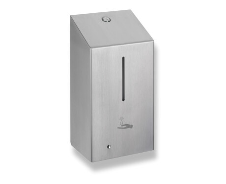 Automatischer berührungsloser Flüssigseifenspender, 1,0 l, Serie R1 / gebürsteter Edelstahl