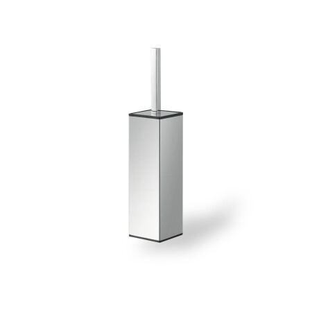 Hängende Toilettenbürste / quadratisch / polierter Stahl #1