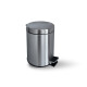 STANDARD-Treteimer, rund, 3 l, Soft-Close / satinierter Stahl #1