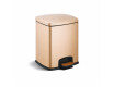 PREMIUM-Treteimer, rechteckig, 5 l, Soft-Close / Champagner