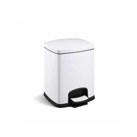 PREMIUM-Treteimer, rechteckig, 5 l, Soft-Close / weiß #1