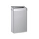 30-Liter-Abfalleimer mit offenem Deckel, Serie R10 / gebürsteter Edelstahl #1