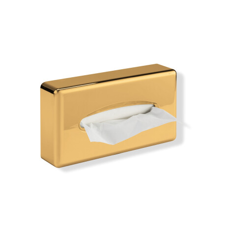 Taschentuchspender / ABS, goldglänzend #1