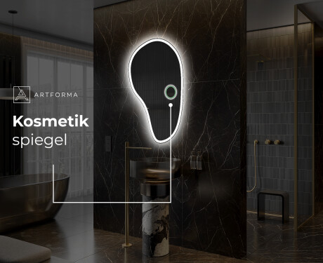 Wandspiegel Beleuchtet unregelmäßige Form S222 #5