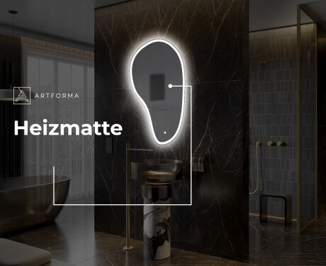 Wandspiegel Beleuchtet unregelmäßige Form S222 #6