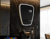 Unregelmäßiger Spiegel mit LED SMART Z223 Google