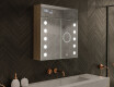 Spiegelschrank mit LED Beleuchtung - L06 Emily 66,5 x 72cm #1