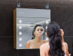 Spiegelschrank mit LED Beleuchtung - L06 Emily 66,5 x 72cm #7