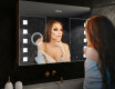 Spiegelschrank mit LED Beleuchtung - L03 Emily 100 x 72cm #9