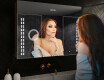 Spiegelschrank mit LED Beleuchtung - L55 Emily 100 x 72cm #9