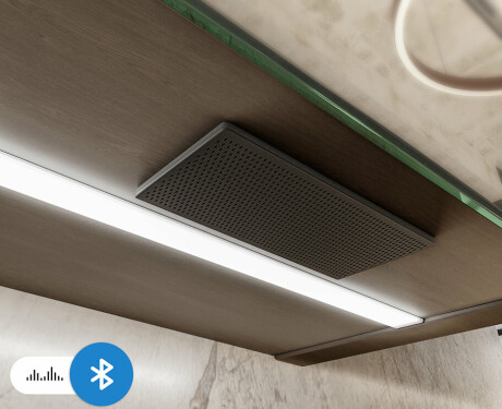 Bad Spiegelschrank Lily mit LED Beleuchtung - 2-türig 100 x 72,5cm #9