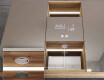 Spiegelschrank mit LED Beleuchtung Lisa 100 x 70cm #10
