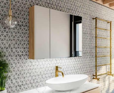 Spiegelschrank mit LED Beleuchtung Clara 70 x 60cm