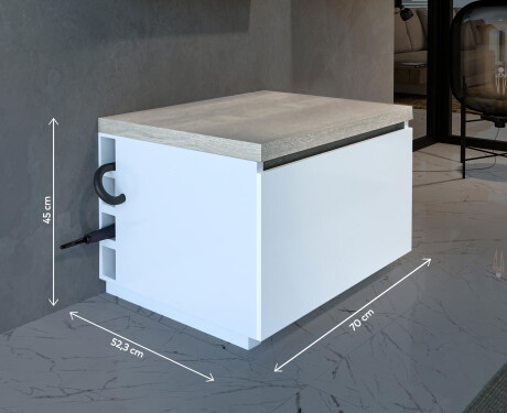 Schuhschrank - Olivia 70 x 45cm #2