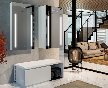 Schuhschrank mit Schuhputzgerät - Olivia 110 x 45cm #10