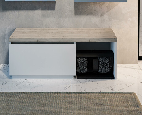 Schuhschrank mit Schuhputzgerät - Olivia 110 x 45cm #8