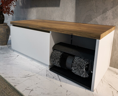 Schuhschrank mit Schuhputzgerät - Olivia 110 x 45cm #9