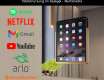 Abgerundeter Moderner LED-Spiegel mit iPad Displine L141 Rahmen #3