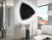 Unregelmäßiger asymmetrischer Spiegel mit LED Beleuchtung T223 #9
