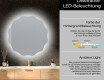 Runder Badspiegel mit LED Beleuchtung L192 #5