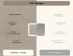Abgerundeter Badezimmerspiegel mit LED-Beleuchtung, zweifarbig, Touch‑Schalter, Heizmatte #7